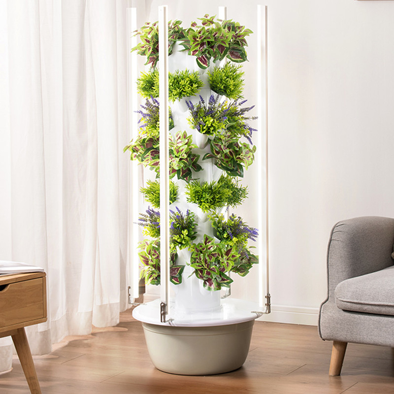 Customizado 5/7/9 camadas sistema hidropônico sem solo torre de crescimento para agricultura interior