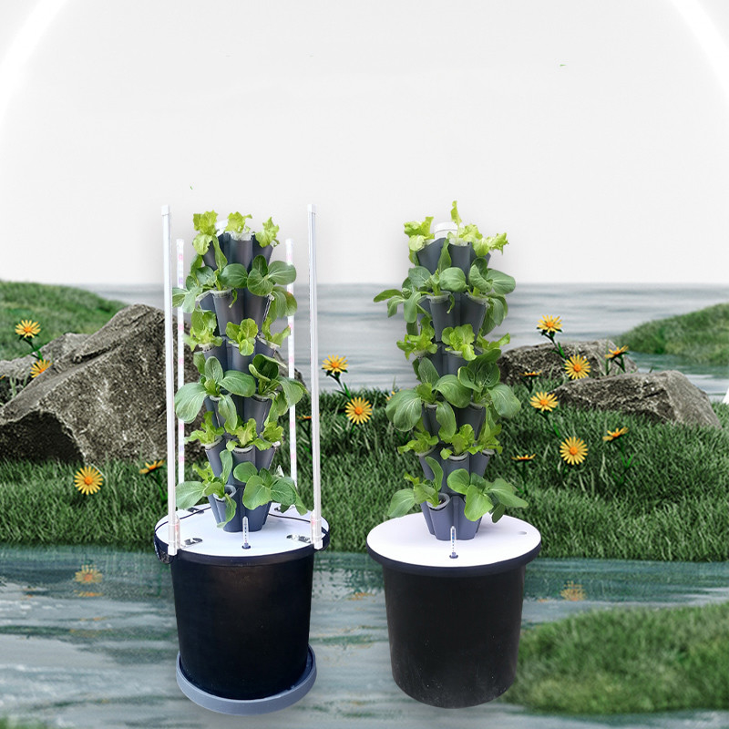 Customizado 5/7/9 camadas sistema hidropônico sem solo torre de crescimento para agricultura interior