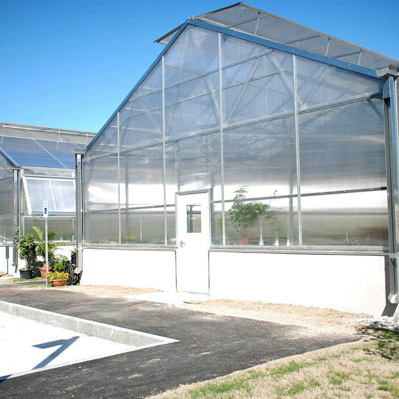 Estufa de policarbonato de parede múltipla e versátil Ideal para vegetais Sementes Flores Agricultura no quintal