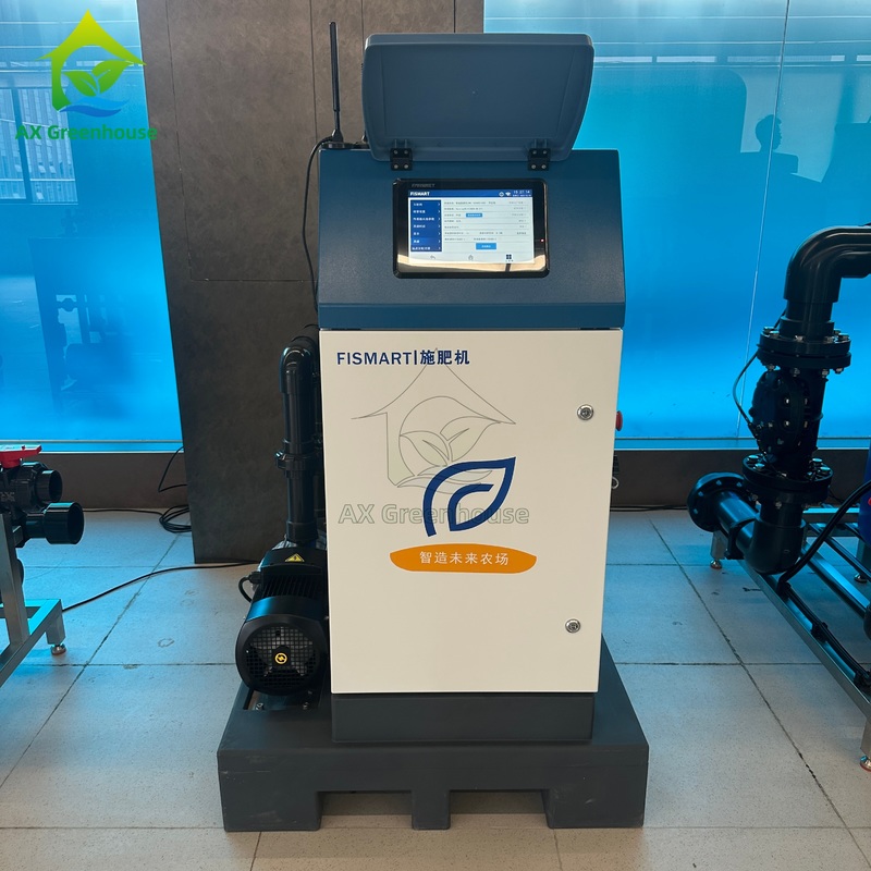 Fismart-A Alta precisão Automatizado Smart EC PH Sensor PWM Bypass Sistema de dosagem de fertilizantes Distribuidor Máquina de fertilizantes Agricultura