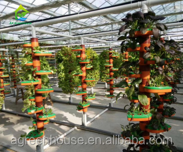 Calha hidropônica grossa do PVC NFT do produto comestível 3.0-5.0mm para morangos