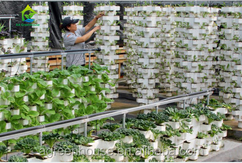 Calha hidropônica grossa do PVC NFT do produto comestível 3.0-5.0mm para morangos