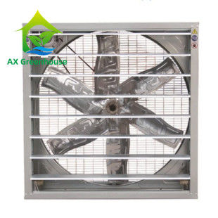 Ventilador de escape de estufa de 20 a 50 polegadas com garantia de 15-20 anos e folha de PC de 8 mm de camada dupla para ventilação industrial